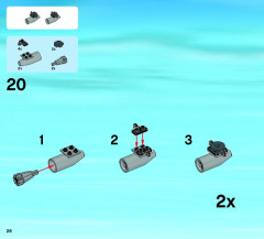 LEGO 60034 instructions page 26 – build guide