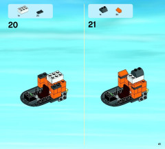 LEGO 60034 instructions page 41 – build guide