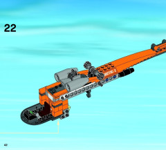 LEGO 60034 instructions page 42 – build guide