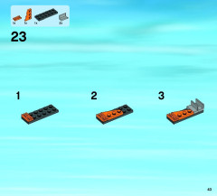 LEGO 60034 instructions page 43 – build guide