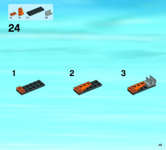 LEGO 60034 instructions page 45 – build guide