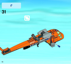 LEGO 60034 instructions page 54 – build guide
