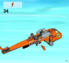 LEGO 60034 instructions page 57 – build guide