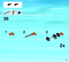 LEGO 60034 instructions page 59 – build guide