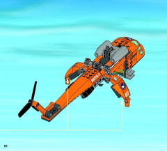 LEGO 60034 instructions page 62 – build guide