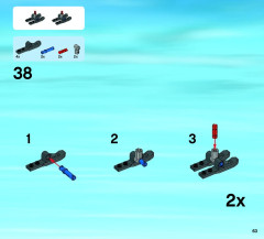 LEGO 60034 instructions page 63 – build guide