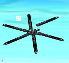 LEGO 60034 instructions page 70 – build guide