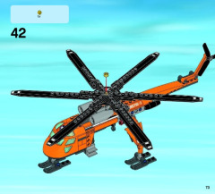 LEGO 60034 instructions page 73 – build guide