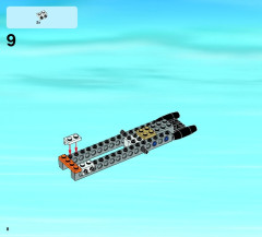 LEGO 60034 instructions page 8 – build guide