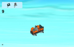 LEGO 60035 instructions page 10 – build guide