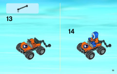 LEGO 60035 instructions page 13 – build guide