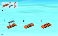 LEGO 60035 instructions page 42 – build guide