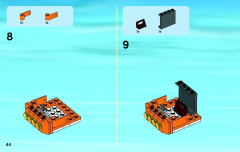 LEGO 60035 instructions page 44 – build guide