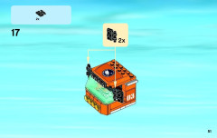 LEGO 60035 instructions page 51 – build guide