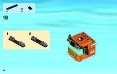 LEGO 60035 instructions page 52 – build guide