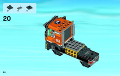 LEGO 60035 instructions page 54 – build guide