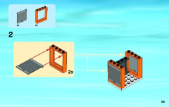 LEGO 60035 instructions page 59 – build guide