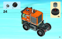 LEGO 60035 instructions page 65 – build guide