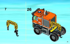 LEGO 60035 instructions page 71 – build guide