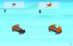 LEGO 60035 instructions page 9 – build guide