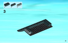 LEGO 60035 instructions page 21 – build guide