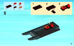 LEGO 60035 instructions page 23 – build guide