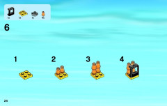 LEGO 60035 instructions page 24 – build guide