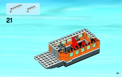 LEGO 60035 instructions page 43 – build guide