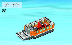 LEGO 60035 instructions page 44 – build guide