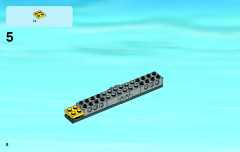 LEGO 60035 instructions page 8 – build guide