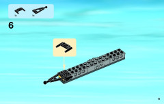 LEGO 60035 instructions page 9 – build guide