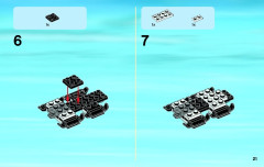 LEGO 60036 instructions page 21 – build guide