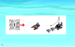 LEGO 60036 instructions page 4 – build guide