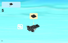 LEGO 60036 instructions page 8 – build guide