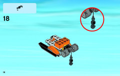 LEGO 60036 instructions page 18 – build guide