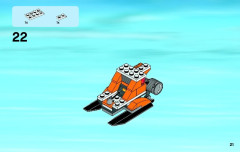 LEGO 60036 instructions page 21 – build guide