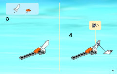 LEGO 60036 instructions page 23 – build guide