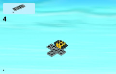 LEGO 60036 instructions page 6 – build guide