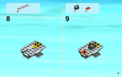 LEGO 60036 instructions page 9 – build guide