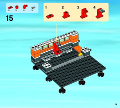 LEGO 60036 instructions page 19 – build guide