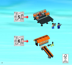 LEGO 60036 instructions page 2 – build guide