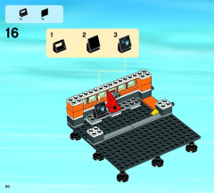 LEGO 60036 instructions page 20 – build guide