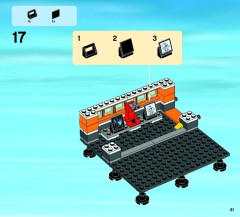 LEGO 60036 instructions page 21 – build guide