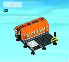 LEGO 60036 instructions page 45 – build guide