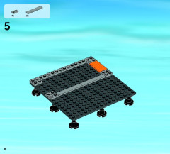 LEGO 60036 instructions page 8 – build guide