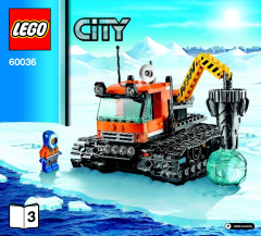 LEGO 60036 instructions page 1 – build guide