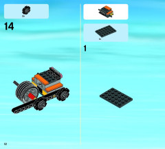 LEGO 60036 instructions page 12 – build guide