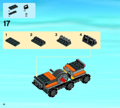 LEGO 60036 instructions page 18 – build guide