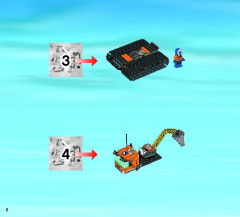 LEGO 60036 instructions page 2 – build guide