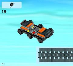 LEGO 60036 instructions page 20 – build guide